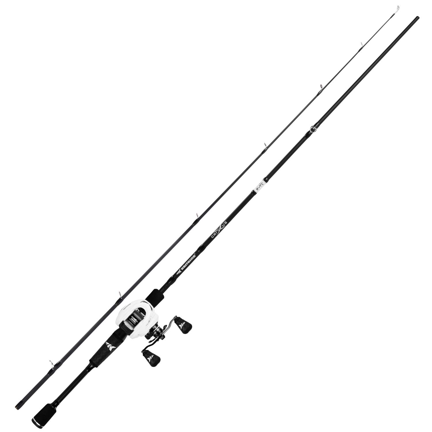KastKing Crixus Fishing Rod and Reel Combo, High Performance Spinning & Baitcaster Combo, IM6 Graphite 2Pc Blanks, Zirconium Oxide Rings, SuperPolymer Handle, Lightweight Reel with Aluminum Spool - Image 10