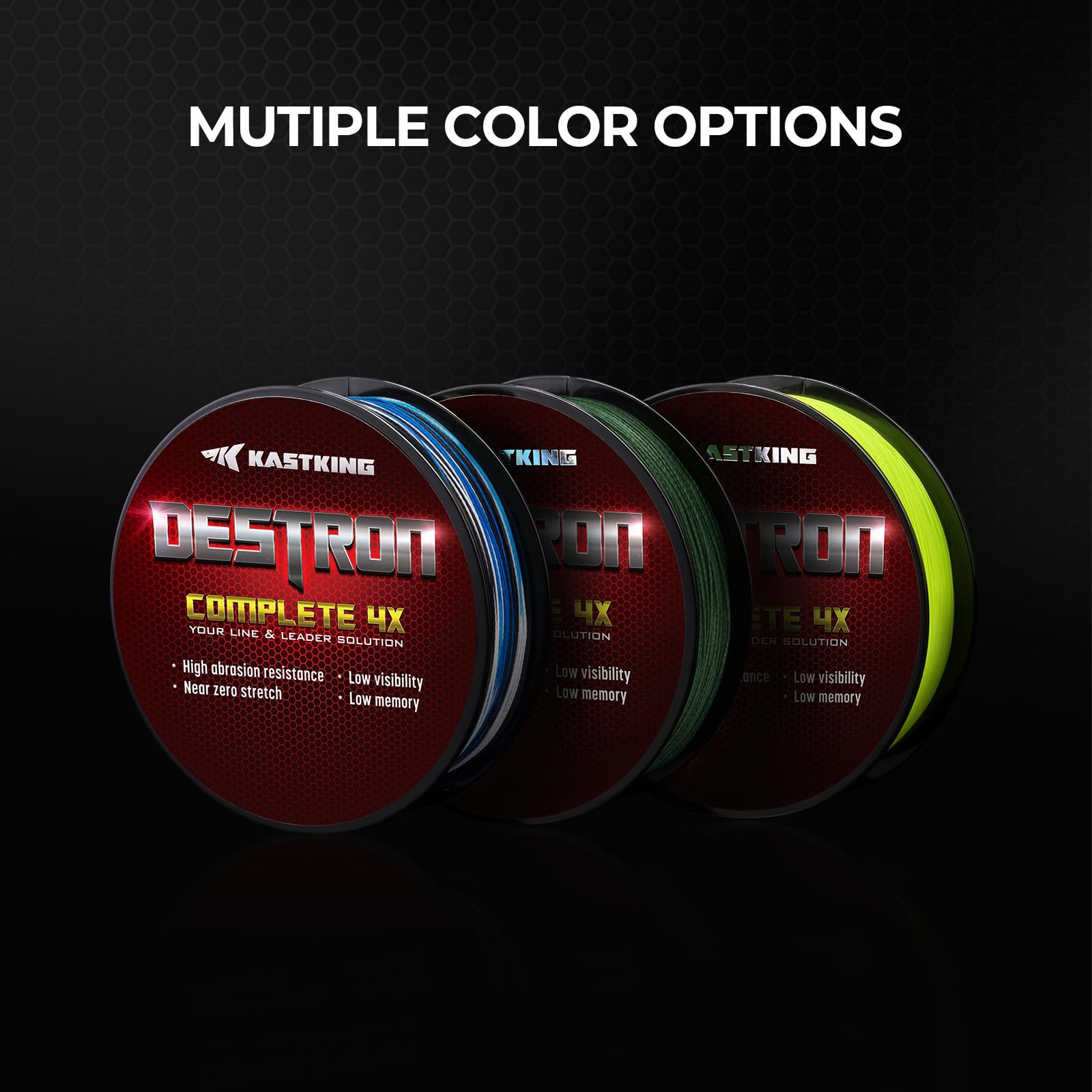 KastKing Destron Braided Fishing Line, Highly Abrasion Resistant, Improved Knot Strength, Ultra-Thin Diameter Superline, Zero Stretch & Memory, CFT “Color Fast Technology”, 75% Thinner Than Mono - Image 9